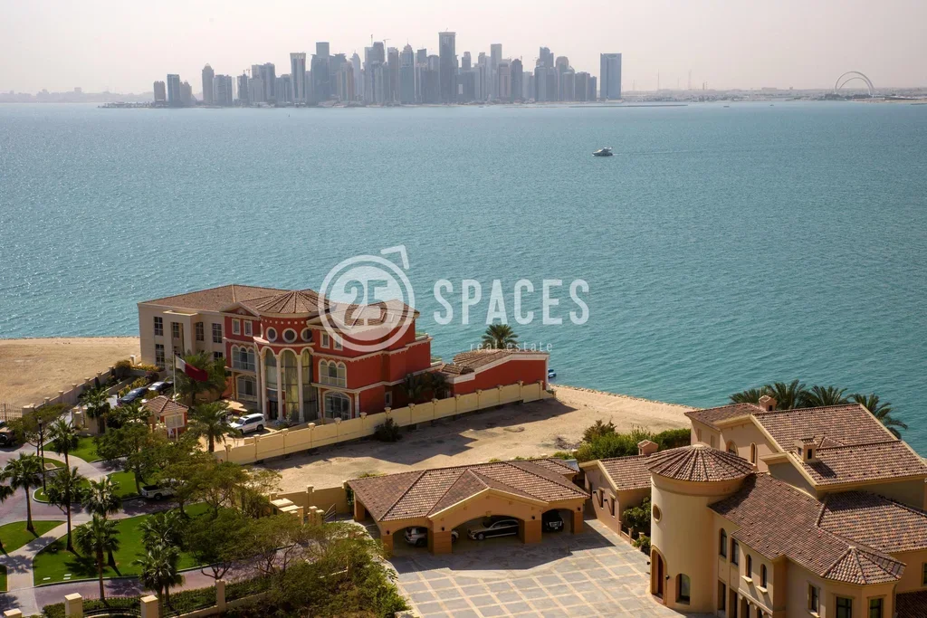 2 Bedrooms  Apartment  For Rent  in Doha -  The Pearl  Semi Furnished