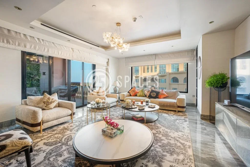 3 Bedrooms  Apartment  For Sale  in Doha -  The Pearl  Fully Furnished