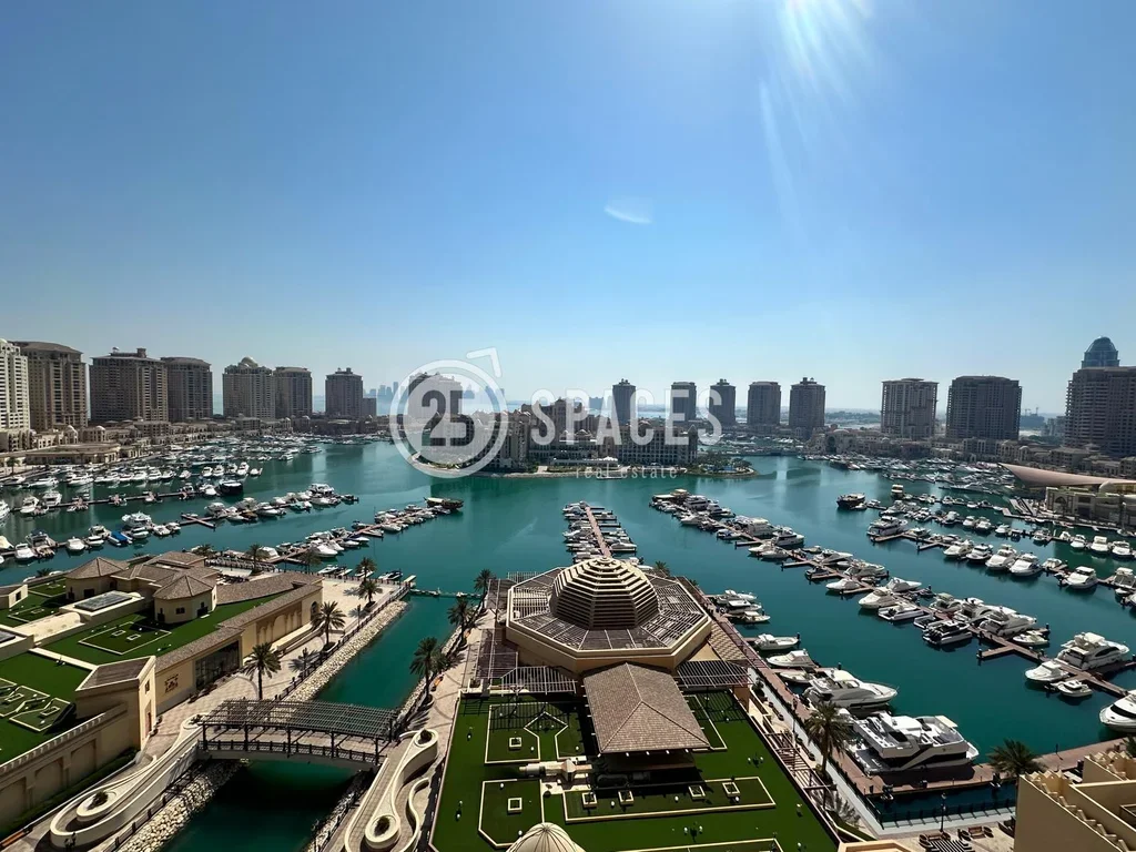 3 Bedrooms  Apartment  For Sale  in Doha -  The Pearl  Semi Furnished