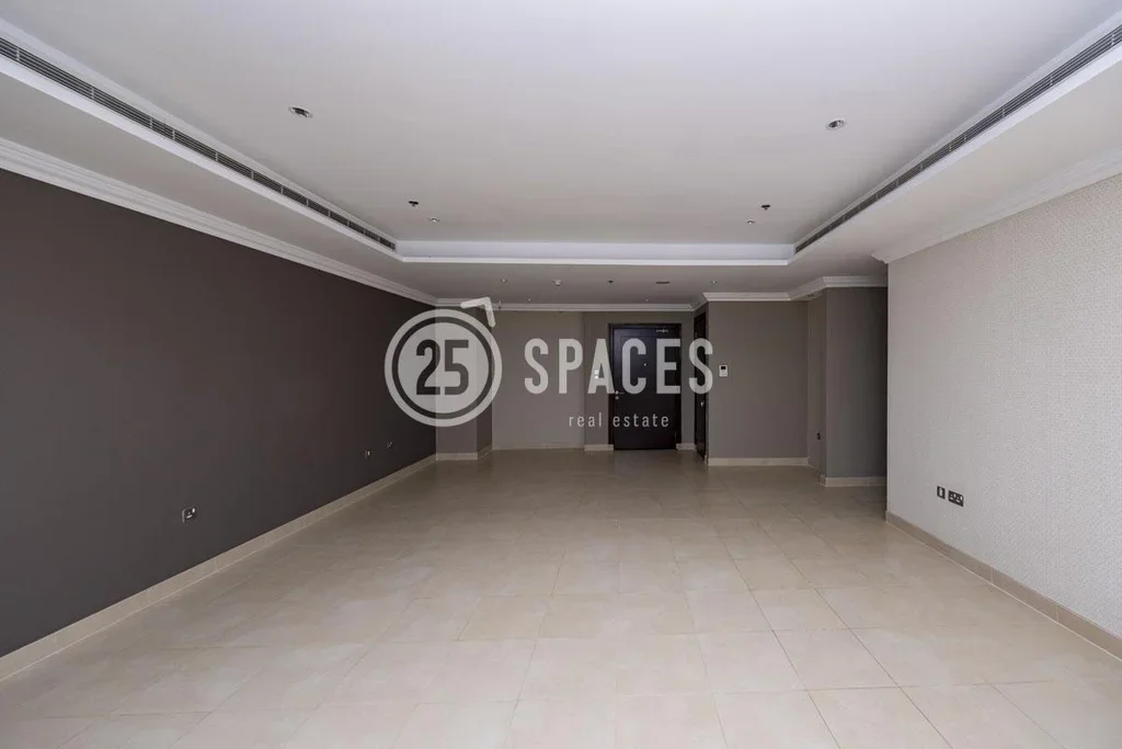 2 Bedrooms  Apartment  For Rent  in Doha -  The Pearl  Semi Furnished