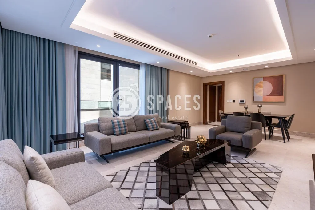 2 Bedrooms  Apartment  For Rent  in Lusail -  Fox Hills  Fully Furnished