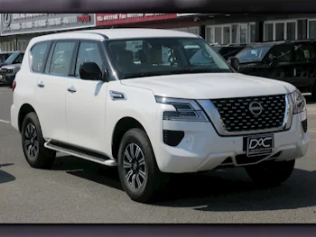 Nissan  Patrol  XE  2024  Automatic  0 Km  6 Cylinder  Four Wheel Drive (4WD)  SUV  White  With Warranty