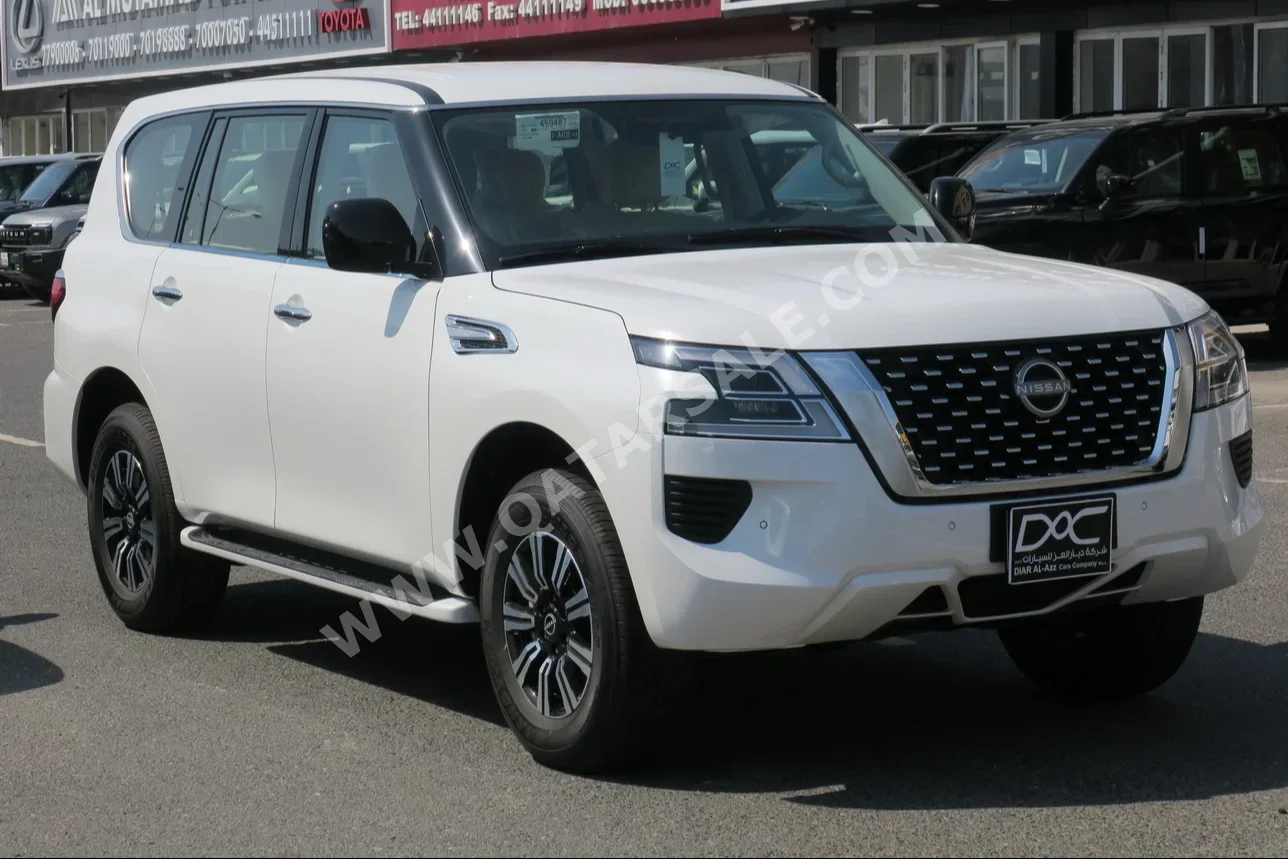 Nissan  Patrol  XE  2024  Automatic  0 Km  6 Cylinder  Four Wheel Drive (4WD)  SUV  White  With Warranty