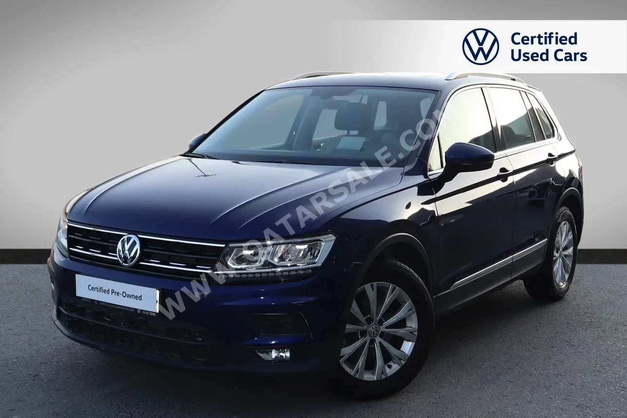 Volkswagen  Tiguan  1.4 TSI  2018  Automatic  40,500 Km  4 Cylinder  Front Wheel Drive (FWD)  SUV  Blue