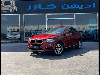 BMW  X-Series  X6  2015  Automatic  170,000 Km  6 Cylinder  Four Wheel Drive (4WD)  SUV  Red