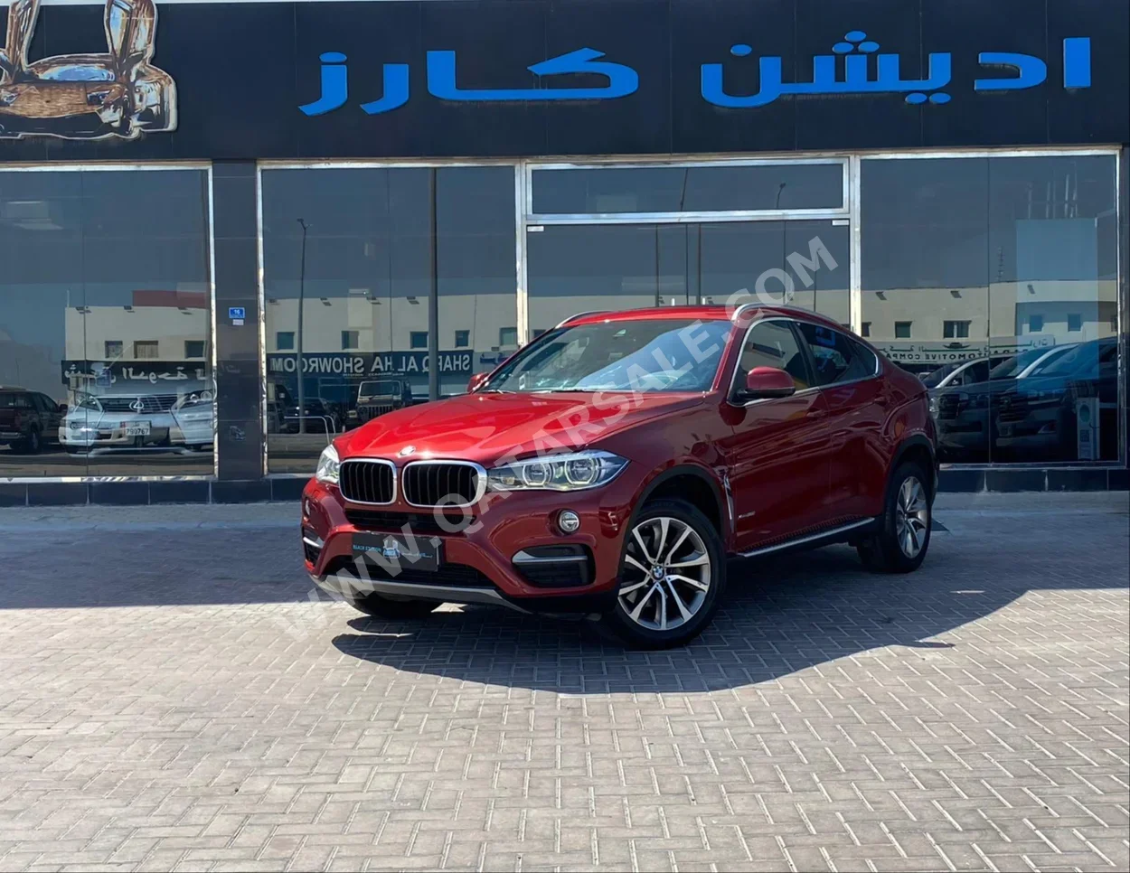 BMW  X-Series  X6  2015  Automatic  170,000 Km  6 Cylinder  Four Wheel Drive (4WD)  SUV  Red