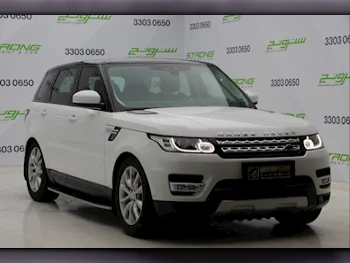 Land Rover  Range Rover  Sport  2017  Automatic  87,000 Km  6 Cylinder  Four Wheel Drive (4WD)  SUV  White  With Warranty