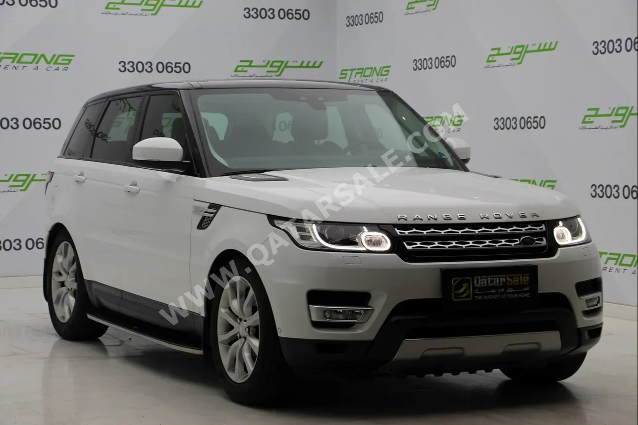 Land Rover  Range Rover  Sport  2017  Automatic  87,000 Km  6 Cylinder  Four Wheel Drive (4WD)  SUV  White  With Warranty