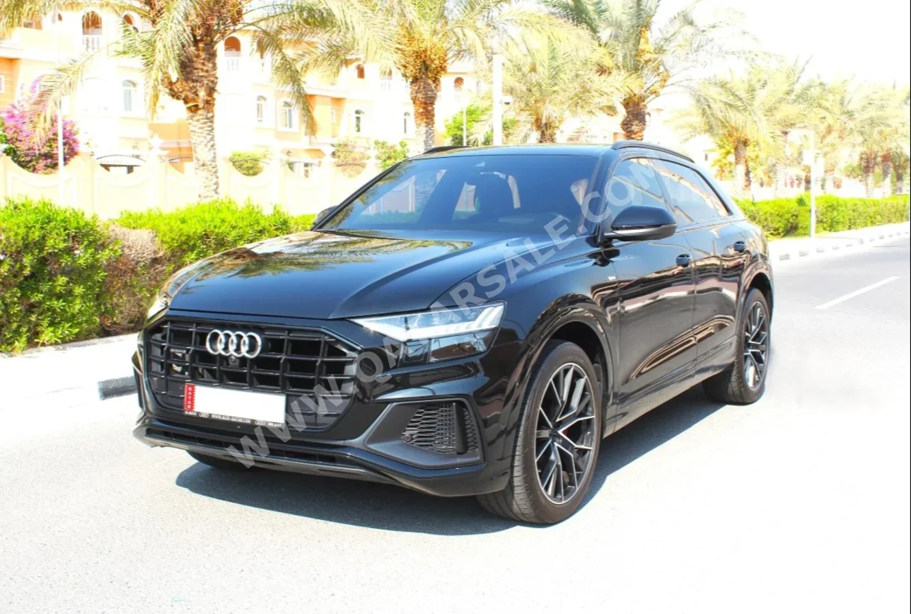 Audi  Q8 S Line  6 Cylinder  SUV ( AWD )  Black  2022