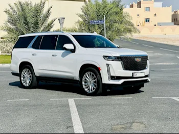 Cadillac  Escalade  600  2022  Automatic  50,000 Km  8 Cylinder  Four Wheel Drive (4WD)  SUV  White  With Warranty