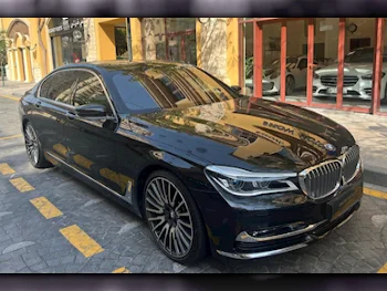 BMW  7-Series  750 Li  2016  Automatic  38,000 Km  8 Cylinder  Rear Wheel Drive (RWD)  Sedan  Black  With Warranty