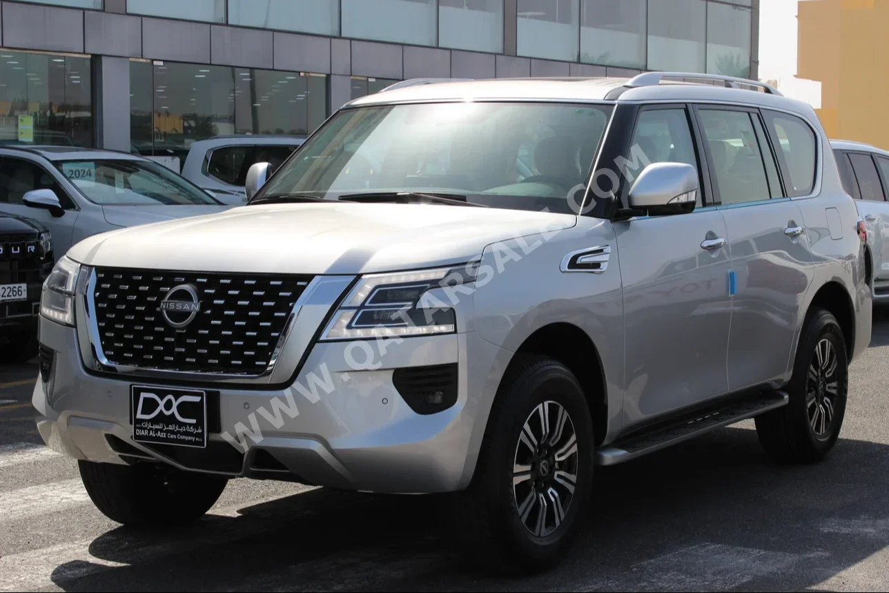 Nissan  Patrol  SE  2024  Automatic  0 Km  6 Cylinder  Four Wheel Drive (4WD)  SUV  Silver  With Warranty