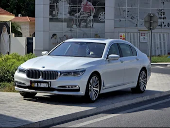 BMW  7-Series  740 Li  2016  Automatic  55,000 Km  6 Cylinder  Rear Wheel Drive (RWD)  Sedan  White  With Warranty