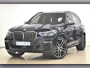 BMW  X-Series  X5 M50i  2023  Automatic  10,800 Km  8 Cylinder  All Wheel Drive (AWD)  SUV  Black  With Warranty