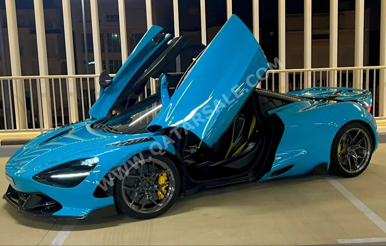 Mclaren  720  S  2018  Automatic  24,000 Km  8 Cylinder  Rear Wheel Drive (RWD)  Coupe / Sport  Blue