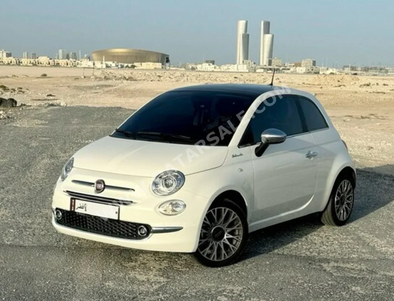 Fiat  500  Dolcevita  2022  Automatic  23,000 Km  4 Cylinder  Front Wheel Drive (FWD)  Coupe / Sport  Off White  With Warranty