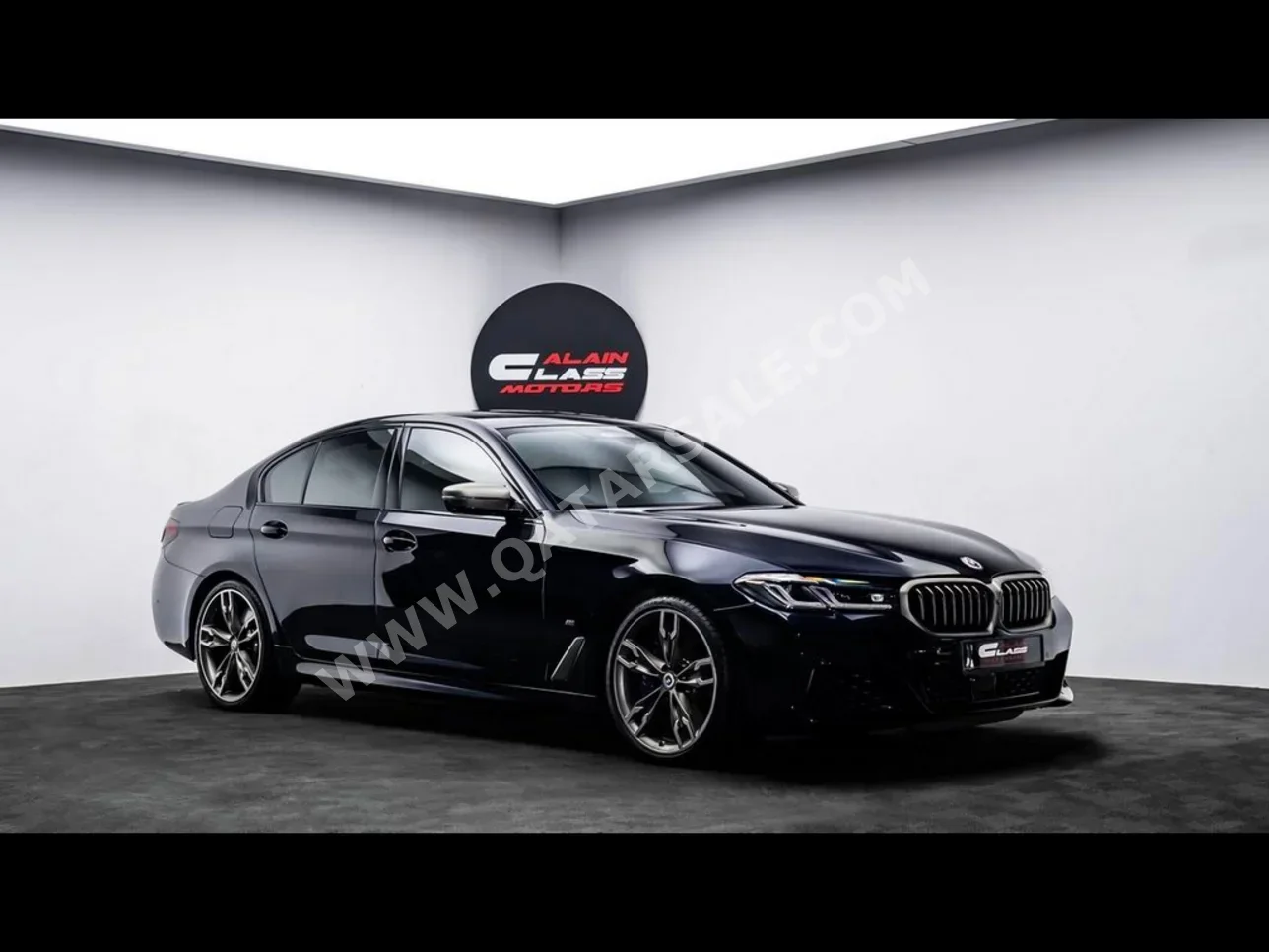 BMW  M-Series  550i  2023  Automatic  27,000 Km  8 Cylinder  Rear Wheel Drive (RWD)  Sedan  Blue