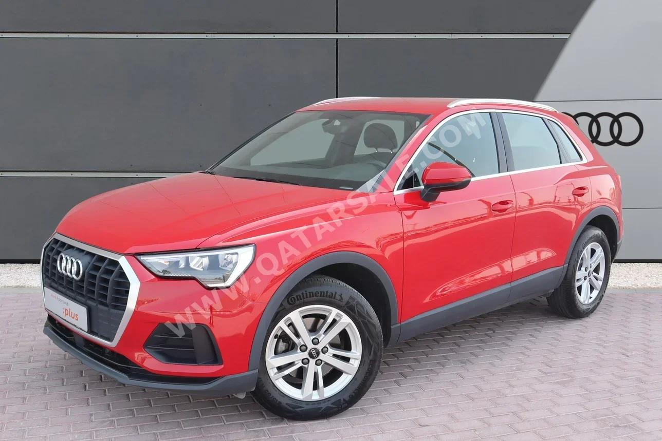 Audi  Q3  35 TFSI  2024  Automatic  0 Km  4 Cylinder  Front Wheel Drive (FWD)  SUV  Red  With Warranty