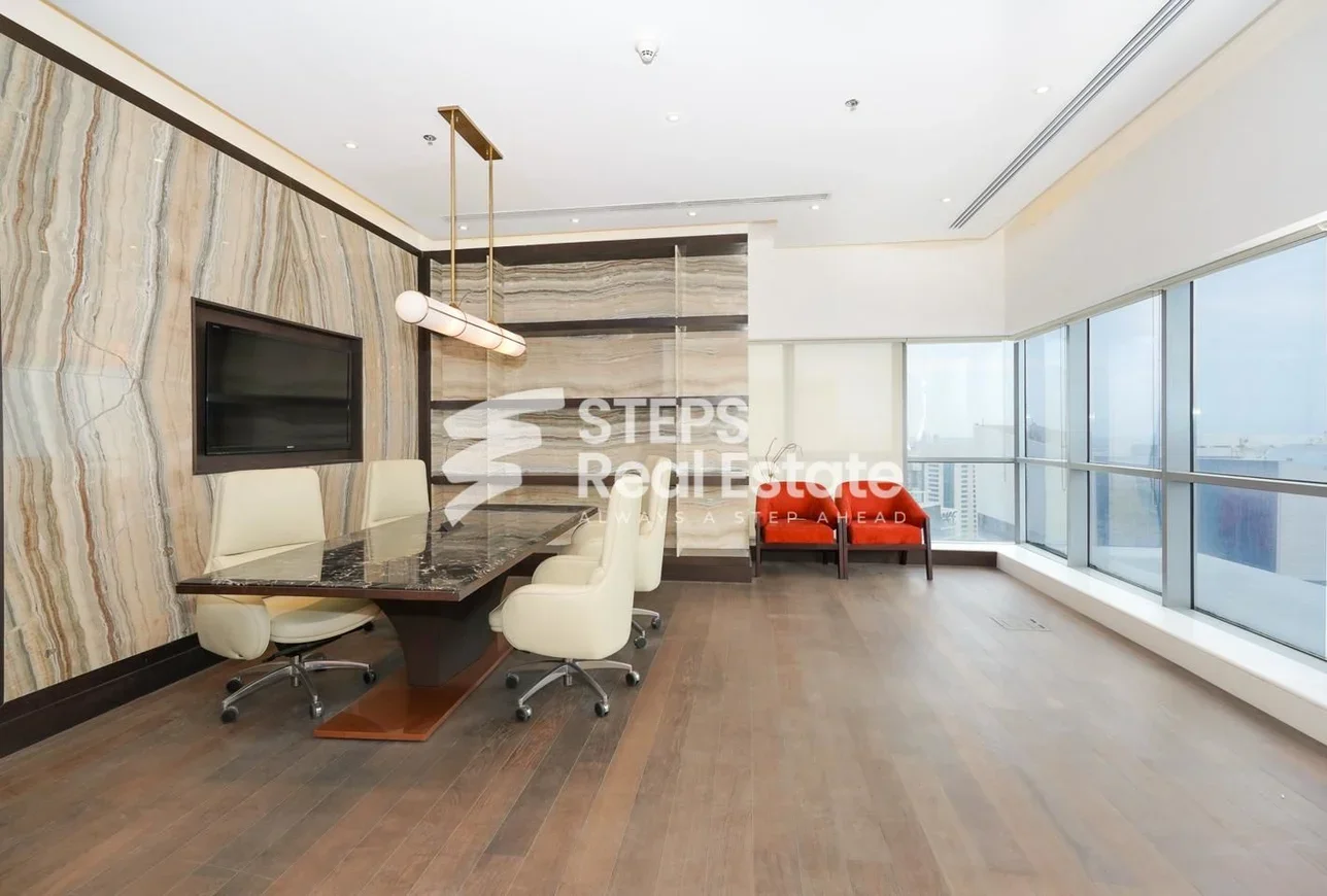 Commercial Offices - Fully Furnished  - Lusail  - Marina District