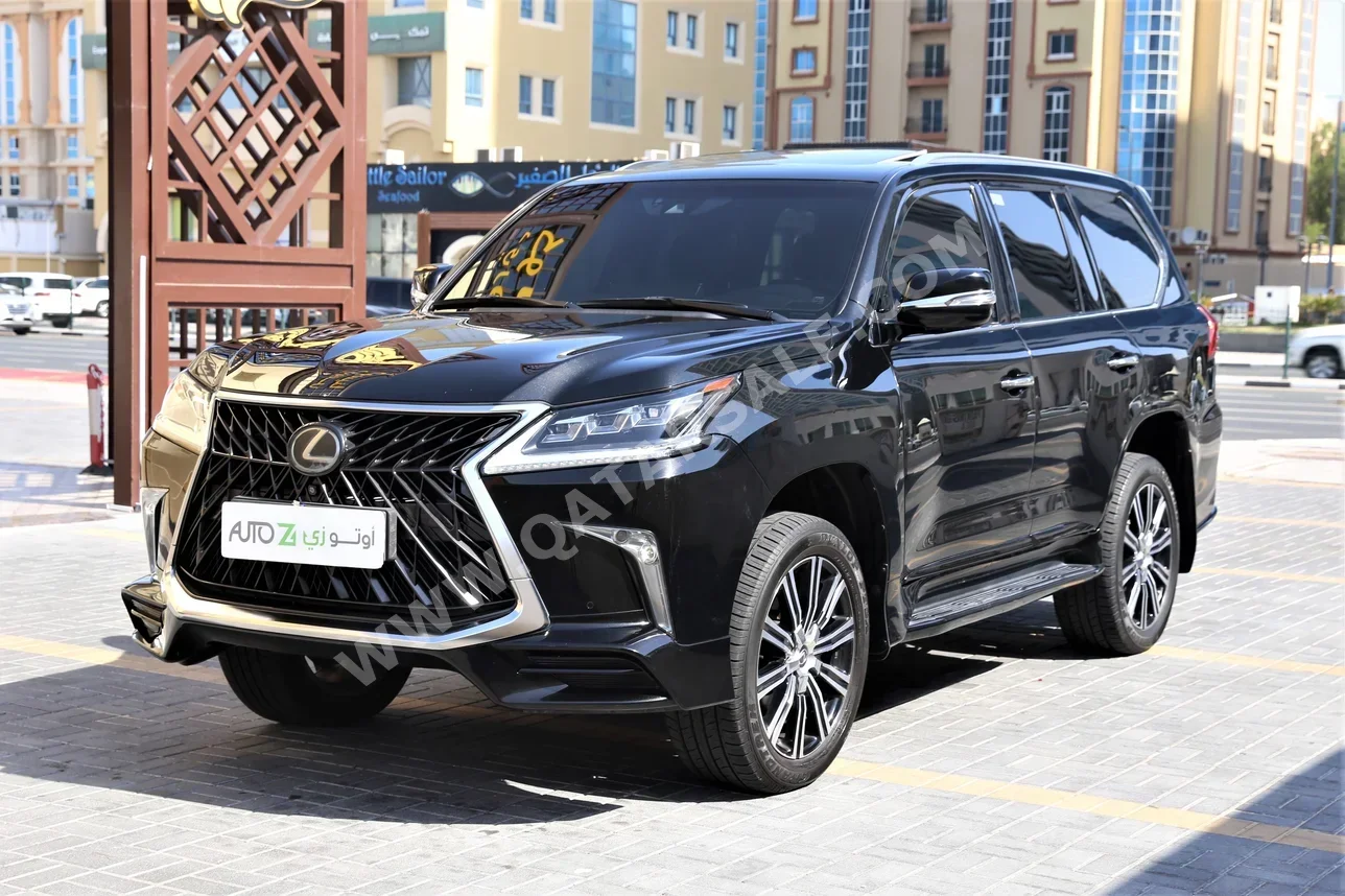 Lexus  LX  570 S  2018  Automatic  120,000 Km  8 Cylinder  Four Wheel Drive (4WD)  SUV  Black