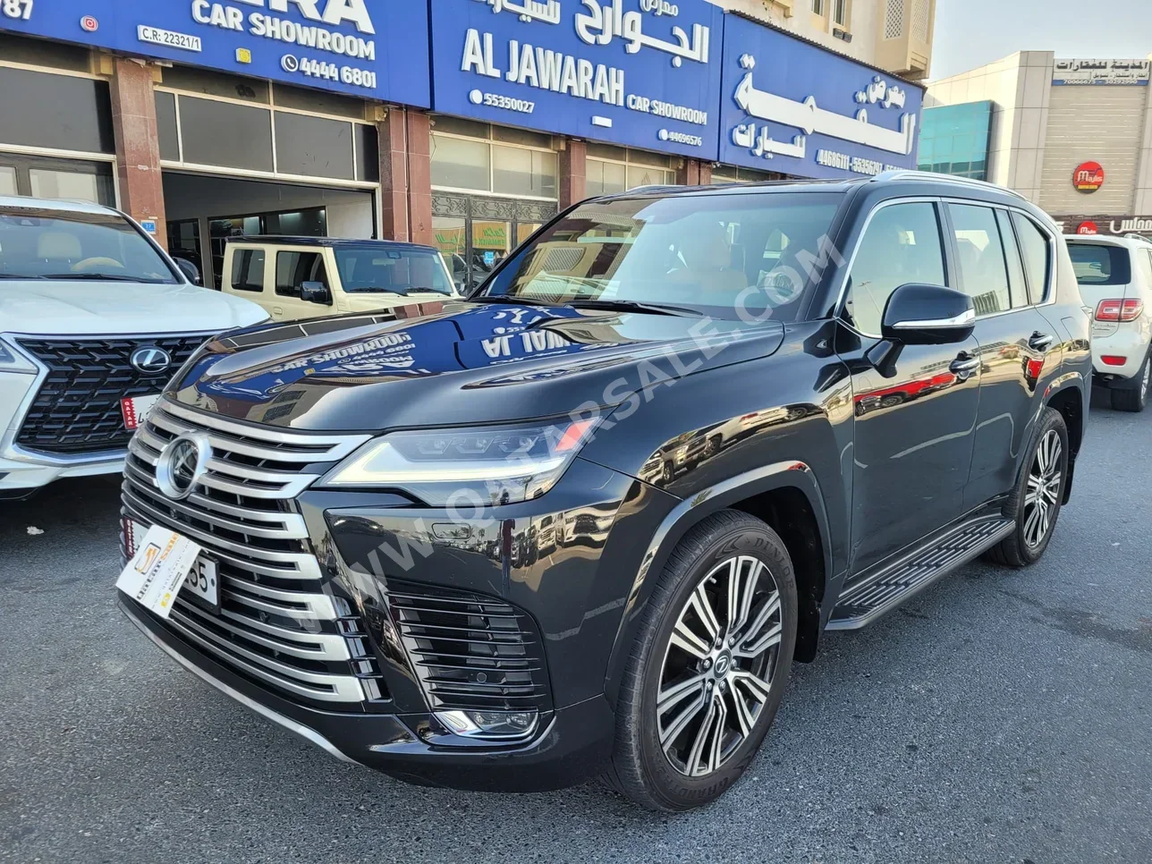 Lexus  LX  600  2023  Automatic  38,000 Km  6 Cylinder  Four Wheel Drive (4WD)  SUV  Black  With Warranty