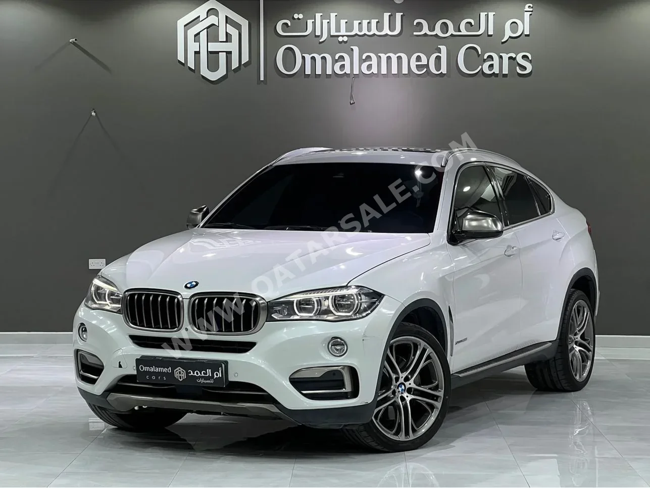 BMW  X-Series  X6  2016  Automatic  100,000 Km  6 Cylinder  Four Wheel Drive (4WD)  SUV  White