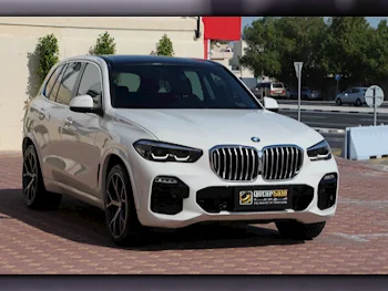 BMW  X-Series  X5 40i  2020  Automatic  50,000 Km  6 Cylinder  Four Wheel Drive (4WD)  SUV  White