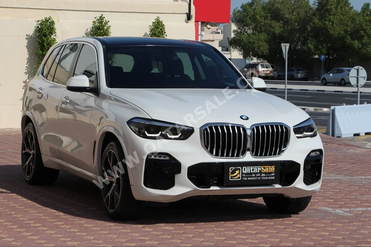 BMW  X-Series  X5 40i  2020  Automatic  50,000 Km  6 Cylinder  Four Wheel Drive (4WD)  SUV  White