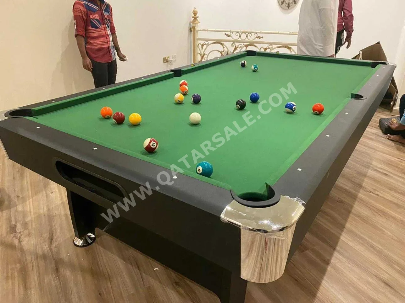 Green  Billiard Table