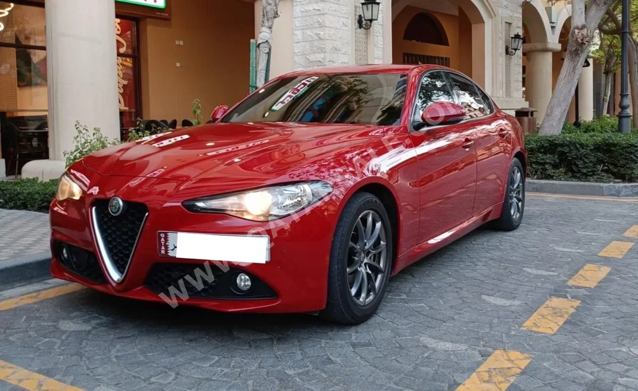 Alfa Romeo  GIULIA  2020  Automatic  41,500 Km  4 Cylinder  Rear Wheel Drive (RWD)  Sedan  Red  With Warranty