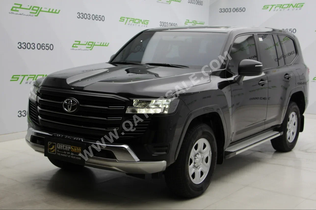 Toyota  Land Cruiser  GX  2023  Automatic  55,000 Km  6 Cylinder  Four Wheel Drive (4WD)  SUV  Black  With Warranty