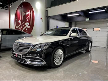 Mercedes-Benz  Maybach  S650  2019  Automatic  77,000 Km  8 Cylinder  All Wheel Drive (AWD)  Sedan  White and Black