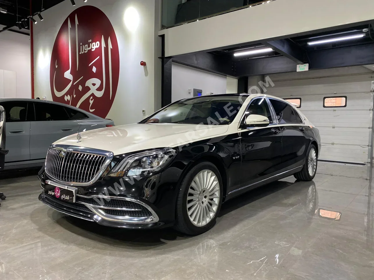 Mercedes-Benz  Maybach  S650  2019  Automatic  77,000 Km  8 Cylinder  All Wheel Drive (AWD)  Sedan  White and Black