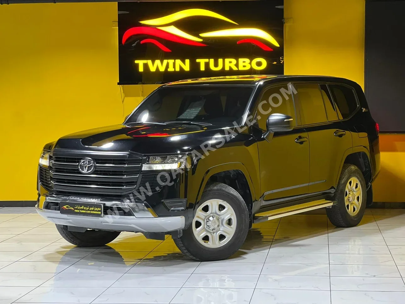 Toyota  Land Cruiser  GX  2022  Automatic  54,000 Km  6 Cylinder  Four Wheel Drive (4WD)  SUV  Black  With Warranty