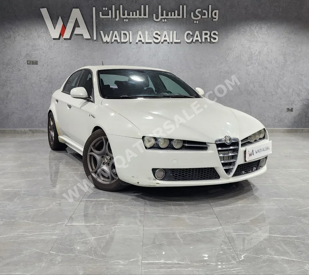 Alfa Romeo  159  JTS  2012  Automatic  37,000 Km  4 Cylinder  Rear Wheel Drive (RWD)  Sedan  White