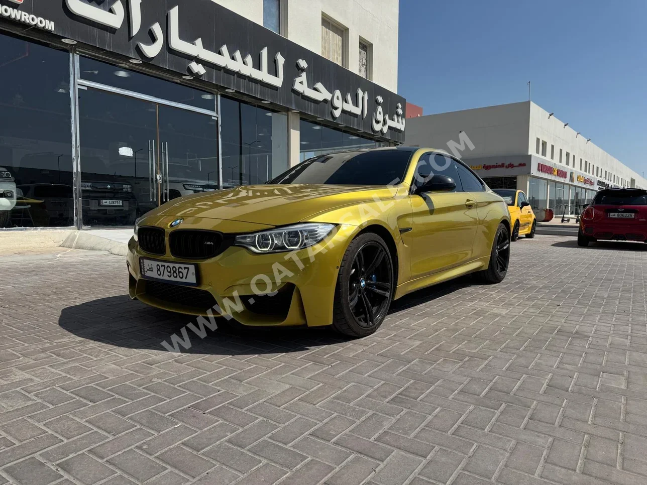 BMW  M-Series  4 Competition  2016  Automatic  51,000 Km  6 Cylinder  Rear Wheel Drive (RWD)  Sedan  Yellow