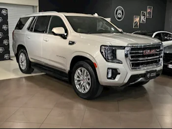 GMC  Yukon  SLT  2023  Automatic  50,000 Km  8 Cylinder  Four Wheel Drive (4WD)  SUV  Silver  With Warranty