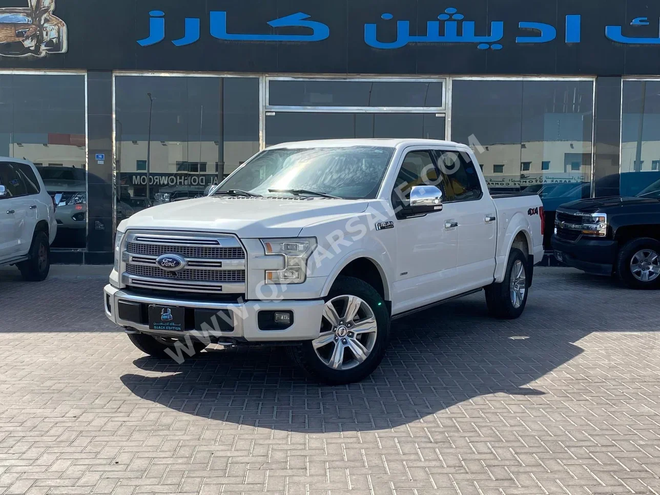 Ford  F  150 Platinum  2015  Automatic  190,000 Km  6 Cylinder  Four Wheel Drive (4WD)  Pick Up  White