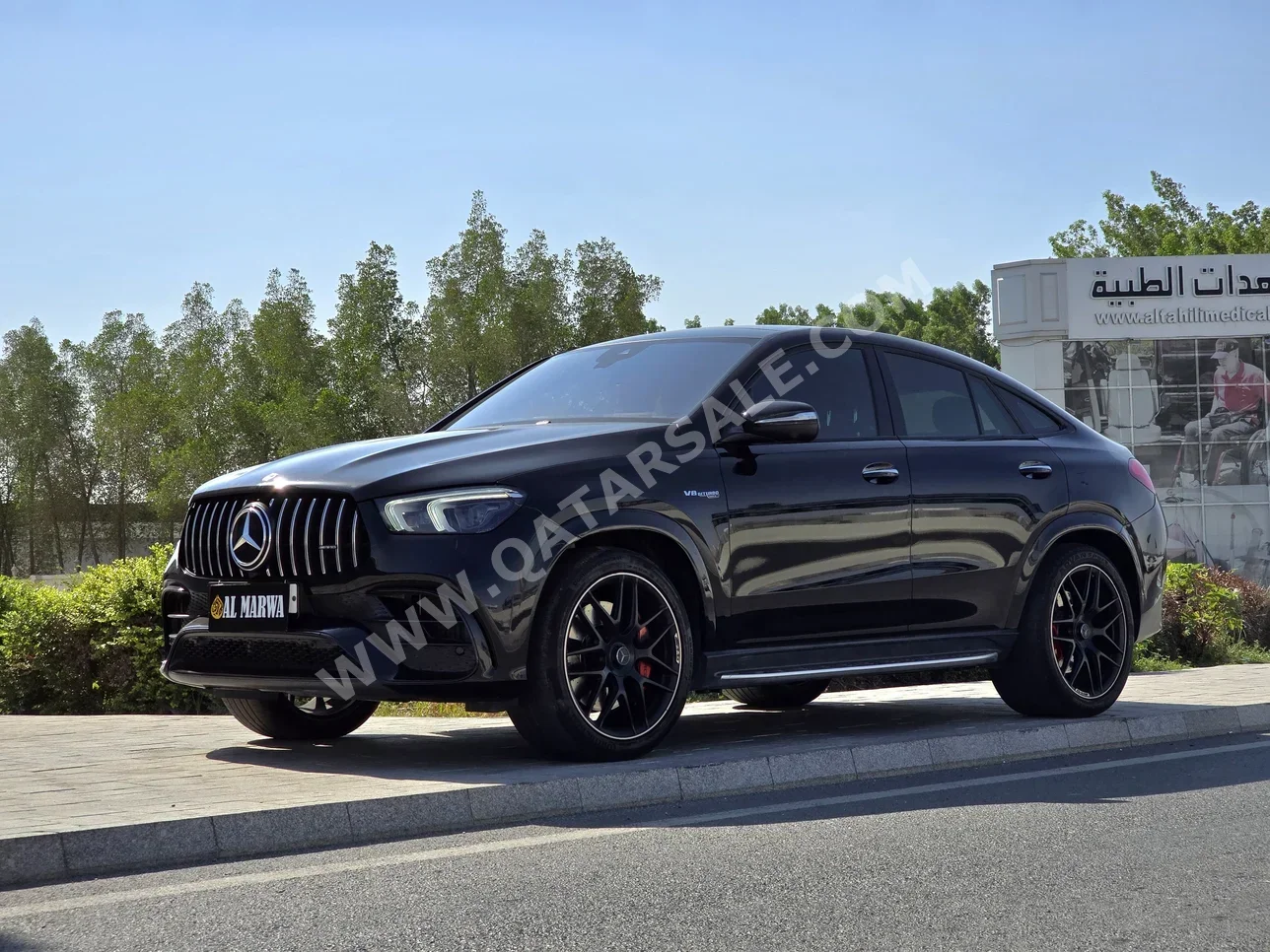 Mercedes-Benz  GLE  63S AMG  2022  Automatic  38,000 Km  8 Cylinder  Four Wheel Drive (4WD)  SUV  Black  With Warranty