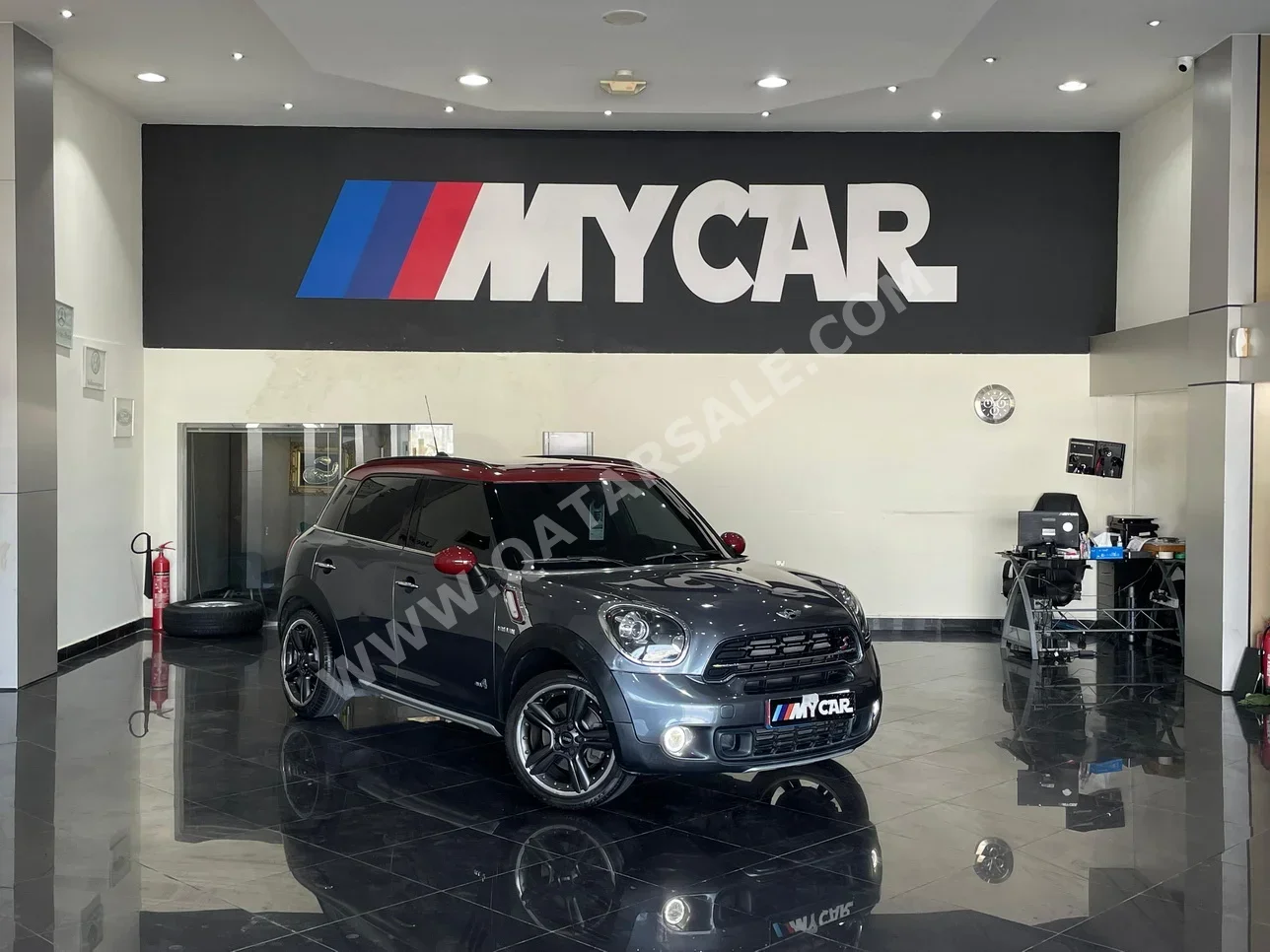 Mini  Cooper  CountryMan  S  2016  Automatic  61٬000 Km  4 Cylinder  Front Wheel Drive (FWD)  Hatchback  Gray