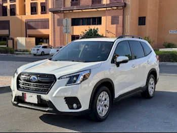 Subaru  Forester  2022  Automatic  40,000 Km  4 Cylinder  Four Wheel Drive (4WD)  SUV  White  With Warranty