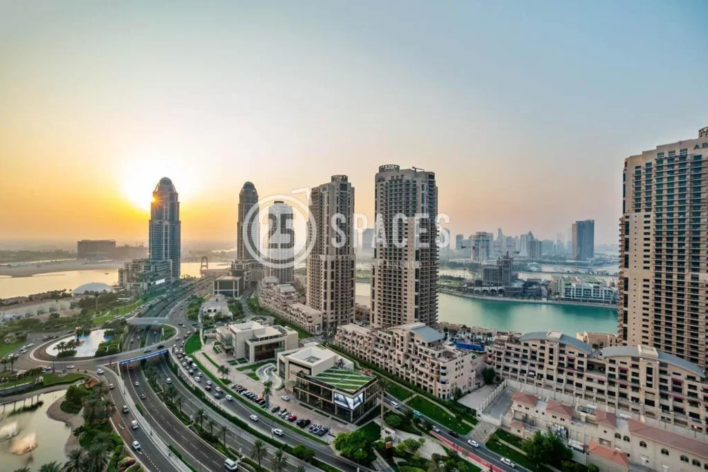 4 Bedrooms  Penthouse  For Rent  in Doha -  The Pearl  Fully Furnished