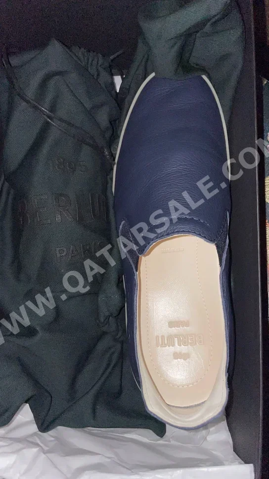 Shoes Genuine Leather  Blue Size 43  Italy  Men