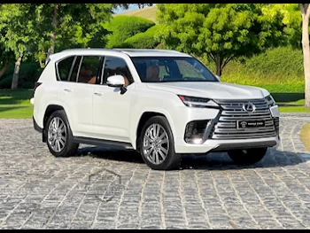 Lexus  LX  600 VIP  2023  Automatic  14,000 Km  6 Cylinder  Four Wheel Drive (4WD)  SUV  White  With Warranty