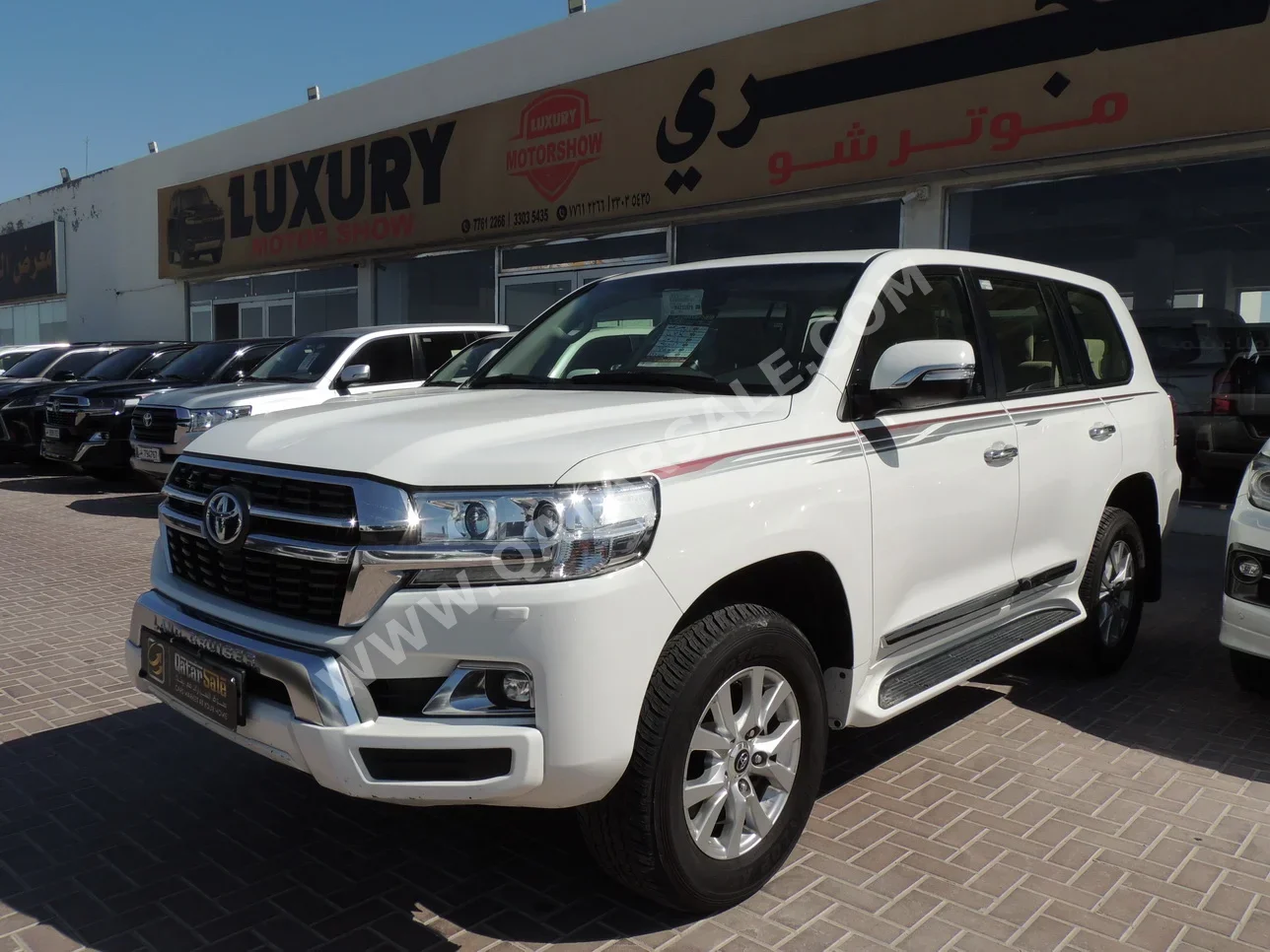 Toyota  Land Cruiser  GXR  2021  Automatic  88,000 Km  8 Cylinder  Four Wheel Drive (4WD)  SUV  White