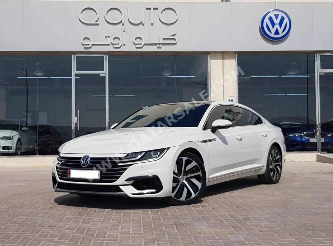 Volkswagen  Arteon  2018  Automatic  107,000 Km  4 Cylinder  Rear Wheel Drive (RWD)  Sedan  White