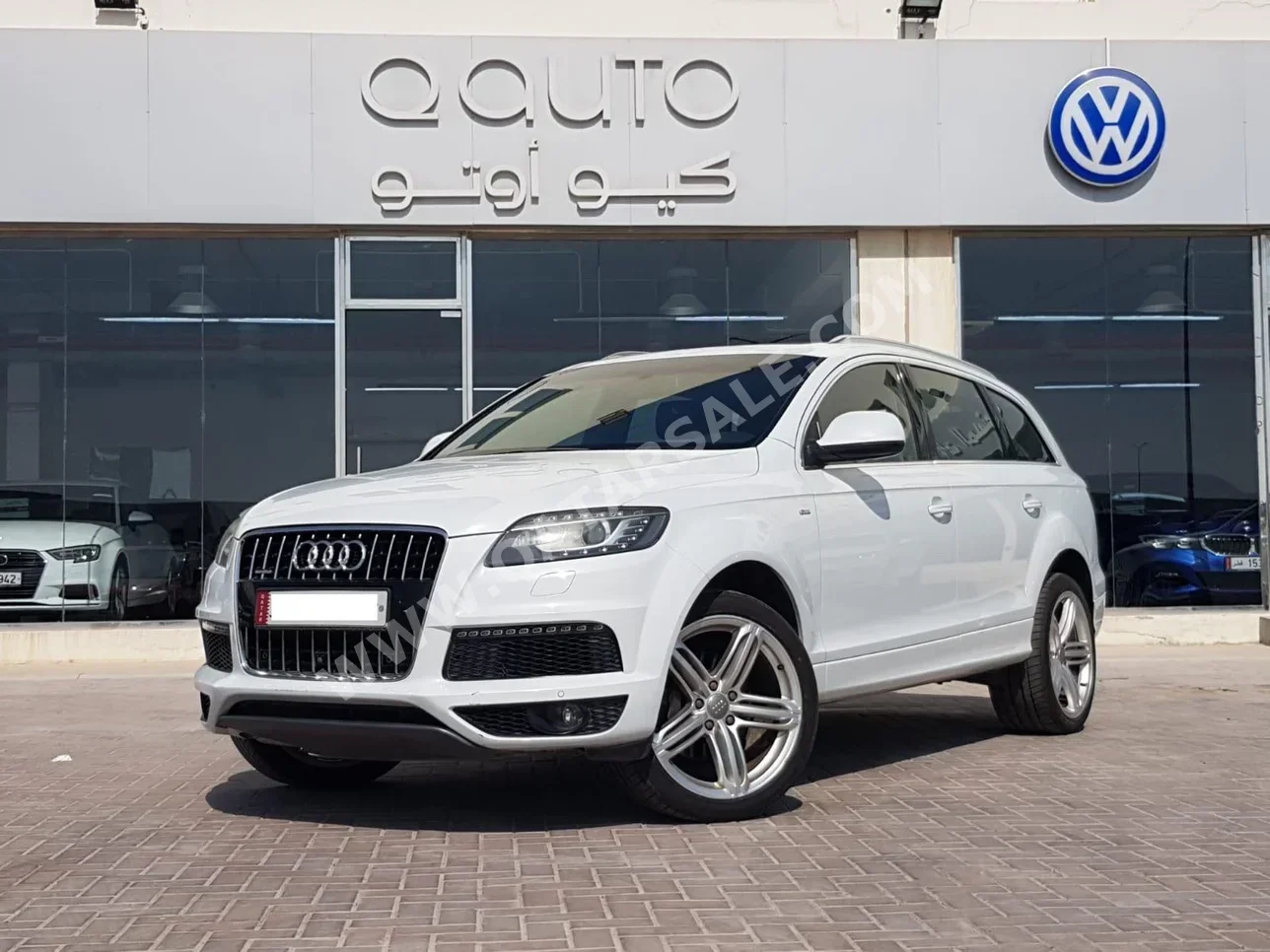 Audi  Q7  2016  Automatic  115,000 Km  6 Cylinder  Four Wheel Drive (4WD)  SUV  White