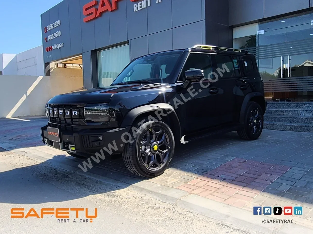 Jetour  T2  4 Cylinder  SUV 4x4  Black  2025