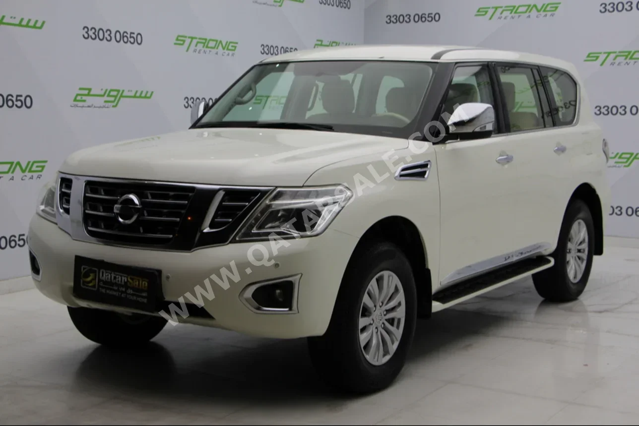 Nissan  Patrol  SE  2018  Automatic  99,800 Km  6 Cylinder  Four Wheel Drive (4WD)  SUV  Pearl