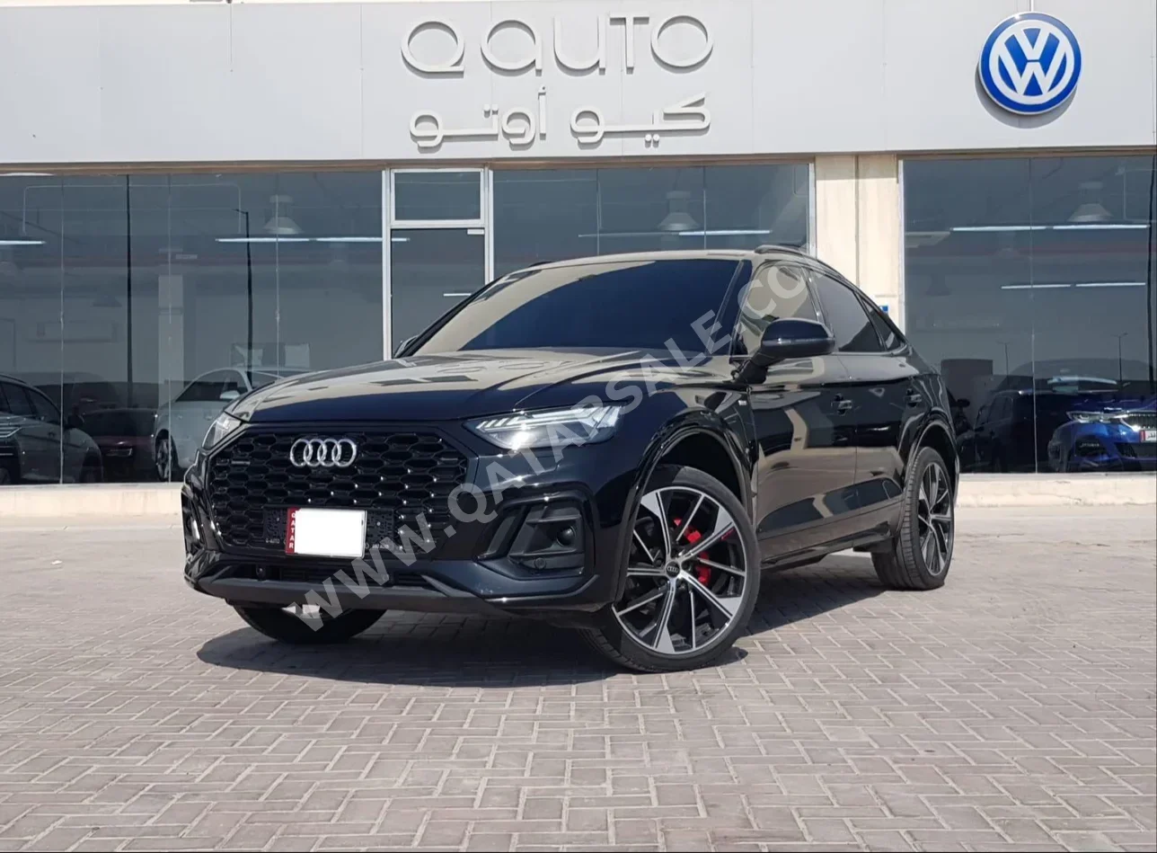 Audi  Q5  45 TFSI  2023  Automatic  24,000 Km  6 Cylinder  All Wheel Drive (AWD)  SUV  Blue  With Warranty